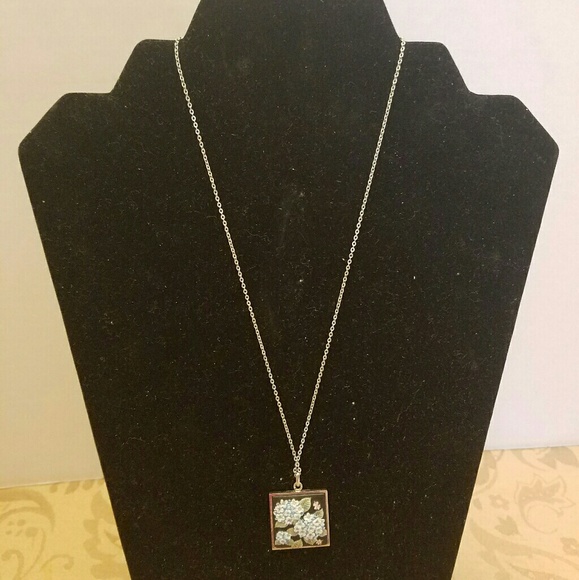 925 necklace with a pendent - Picture 1 of 7